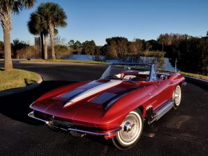 Chevrolet Corvette Stingray Convertible Show Car Replica 1963 года